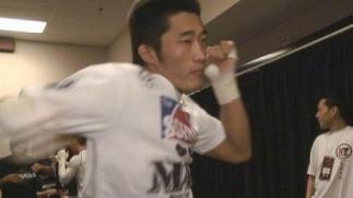 Dong Hyun Kim Locker Room Warmup