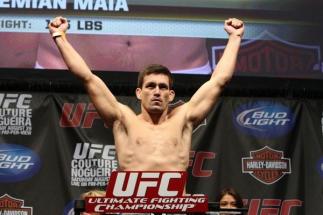 UFC 102 Weigh-In Demian Maia
