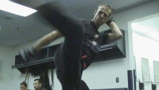 UFN 18 Cole Miller warm up