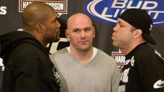 UFC 92 Press Conference Rampage Jackson & Wanderlei Silva