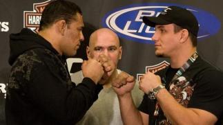 UFC 92 Press Conference Minotauro Nogueira & Frank Mir