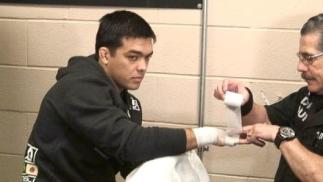 Lyoto Machida Hand Wrap UFC 98