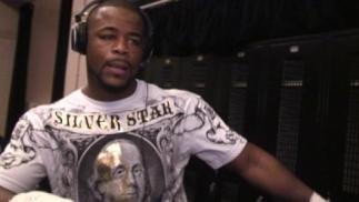 Rashad Evans UFC 92 Lockerroom