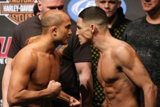 UFC 107 Weigh-In BJ Penn & Diego Sanchez