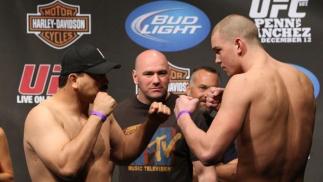UFC 107 Weigh-In Paul Buentello & Stefan Struve