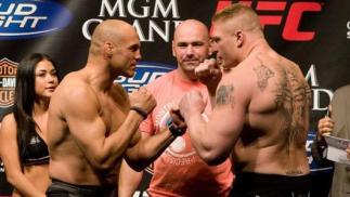 UFC 91 Weigh-In Randy Couture & Brock Lesnar