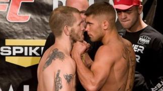 The Ultimate Fighter Finale Weigh-In Spencer Fisher & Jeremy Stephens