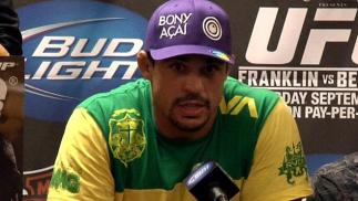 UFC 103 Post Fight Press Conference Belfort and Franklin