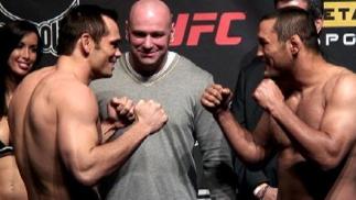 UFC 93 Franklin vs Henderson Weigh In
