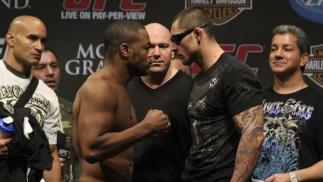 UFC 108 Weigh-In Rashad Evans & Thiago Silva