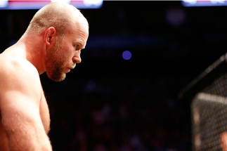HOUSTON, TEXAS - OCTOBER 19: Tim Boetsch enters the arena before facing CB Dollaway (not pictured) in their UFC middleweight bout at the Toyota Center on October 19, 2013 in Houston, Texas. (Photo by Josh Hedges/Zuffa LLC/Zuffa LLC via Getty Images)