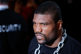 CHICAGO, IL - JANUARY 26: Rampage Jackson walks to the octagon prior to his Light Heavyweight Bout against Glover Teixeira part of UFC on FOX at United Center on January 26, 2013 in Chicago, Illinois. (Photo by Josh Hedges/Zuffa LLC/Zuffa LLC Via Getty