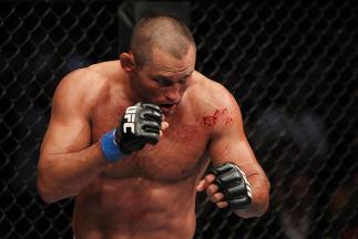 SAN JOSE, CA - NOVEMBER 19: Dan Henderson looks in at Mauricio Rua during an UFC Light Heavyweight bout at the HP Pavillion on November 19, 2011 in San Jose, California. (Photo by Josh Hedges/Zuffa LLC/Zuffa LLC via Getty Images)