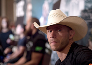 LAS VEGAS, NEVADA - MAY 21: Donald Cerrone interacts with the media during the UFC 187 Ultimate Media Day at the MGM Grand Hotel/Casino on May 21, 2015 in Las Vegas Nevada. (Photo by Brandon Magnus/Zuffa LLC/Zuffa LLC via Getty Images)