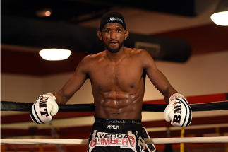 BROOMFIELD, CO - FEBRUARY 12: Neil Magny holds an open training session for fans and media at the UFC Gym on February 12, 2015 in Broomfield, Colorado. (Photo by Josh Hedges/Zuffa LLC/Zuffa LLC via Getty Images)