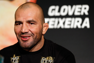 LAS VEGAS, NV - MAY 23: Glover Teixeira interacts with media during the UFC 160 Ultimate Media Day at the MGM Grand Hotel/Casino on May 23, 2013 in Las Vegas, Nevada. (Photo by Josh Hedges/Zuffa LLC/Zuffa LLC via Getty Images)