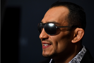 LAS VEGAS, NV - DECEMBER 09: Tony Ferguson interacts with media during the UFC Ultimate Media Day at MGM Grand Hotel & Casino on December 9, 2015 in Las Vegas, Nevada. (Photo by Josh Hedges/Zuffa LLC/Zuffa LLC via Getty Images)