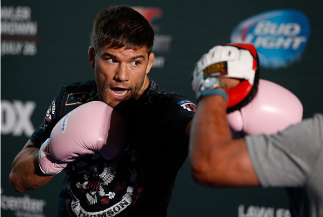 SAN JOSE, CA - JULY 24: Josh Thomson holds an open training session for media and fans at the SAP Center on July 24, 2014 in San Jose, California. (Photo by Josh Hedges/Zuffa LLC/Zuffa LLC via Getty Images)