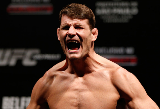 SAO PAULO, BRAZIL - JANUARY 18: Michael Bisping weighs in during the UFC on FX official weigh-in event on January 18, 2013 at Ibirapuera Gymnasium in Sao Paulo, Brazil. (Photo by Josh Hedges/Zuffa LLC/Zuffa LLC via Getty Images)