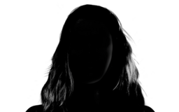 Women's Silhouette Headshot Profile Image