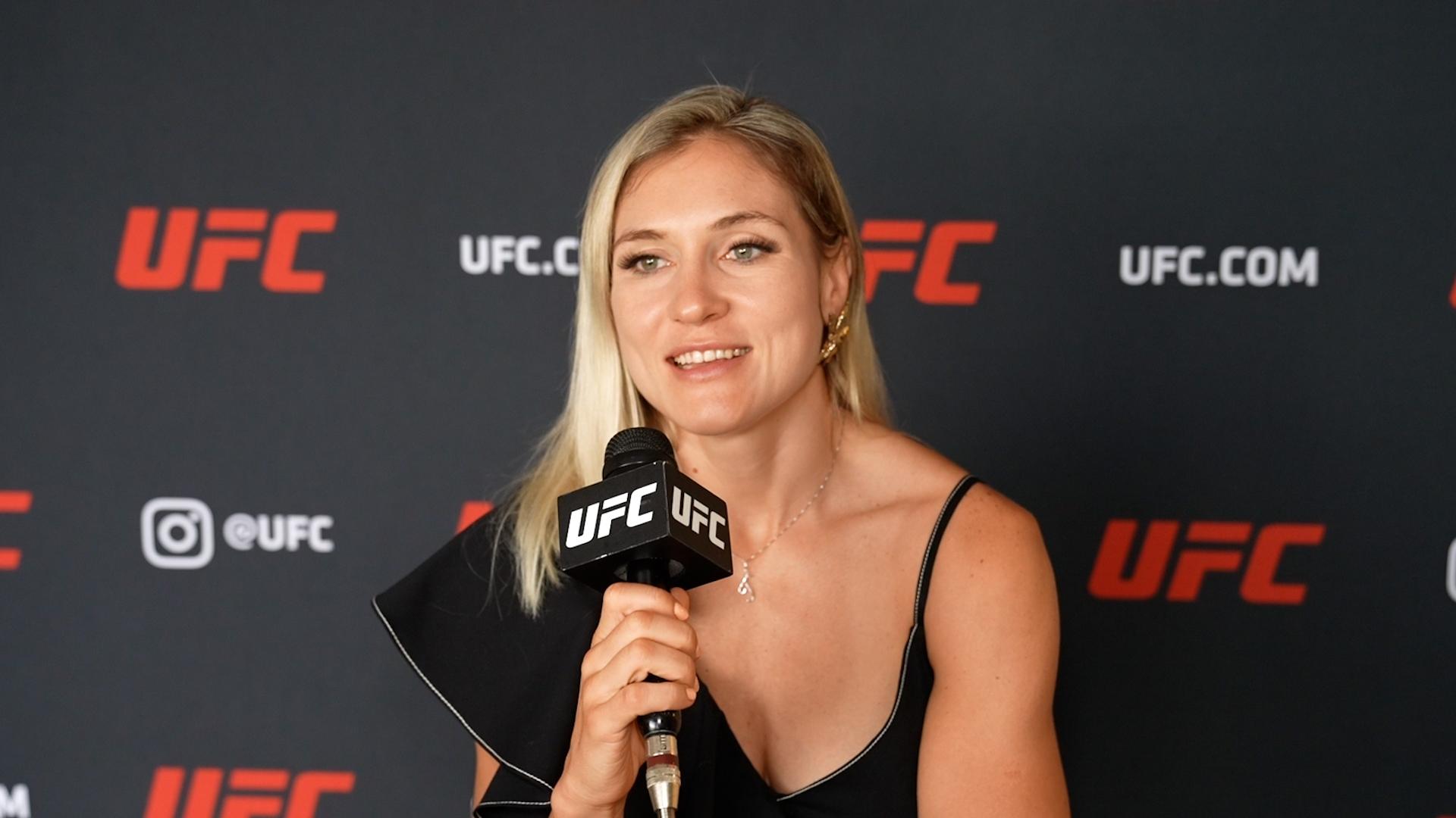 Yana Santos Fight Week Interview | UFC Fight Night: Vera vs Sandhagen | UFC