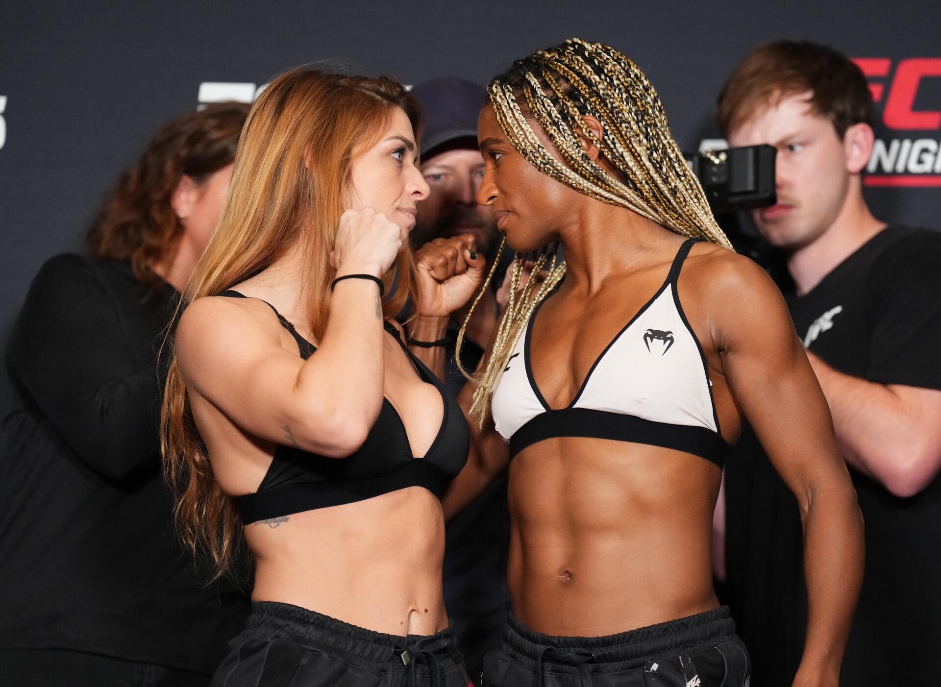 Faceoffs UFC Fight Night Dern vs Hill UFC