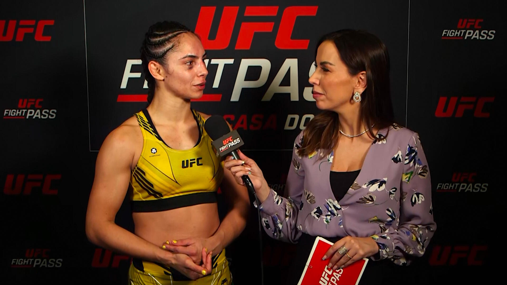 Entrevista PósLuta com Ariane Lipski UFC Vegas 76 UFC
