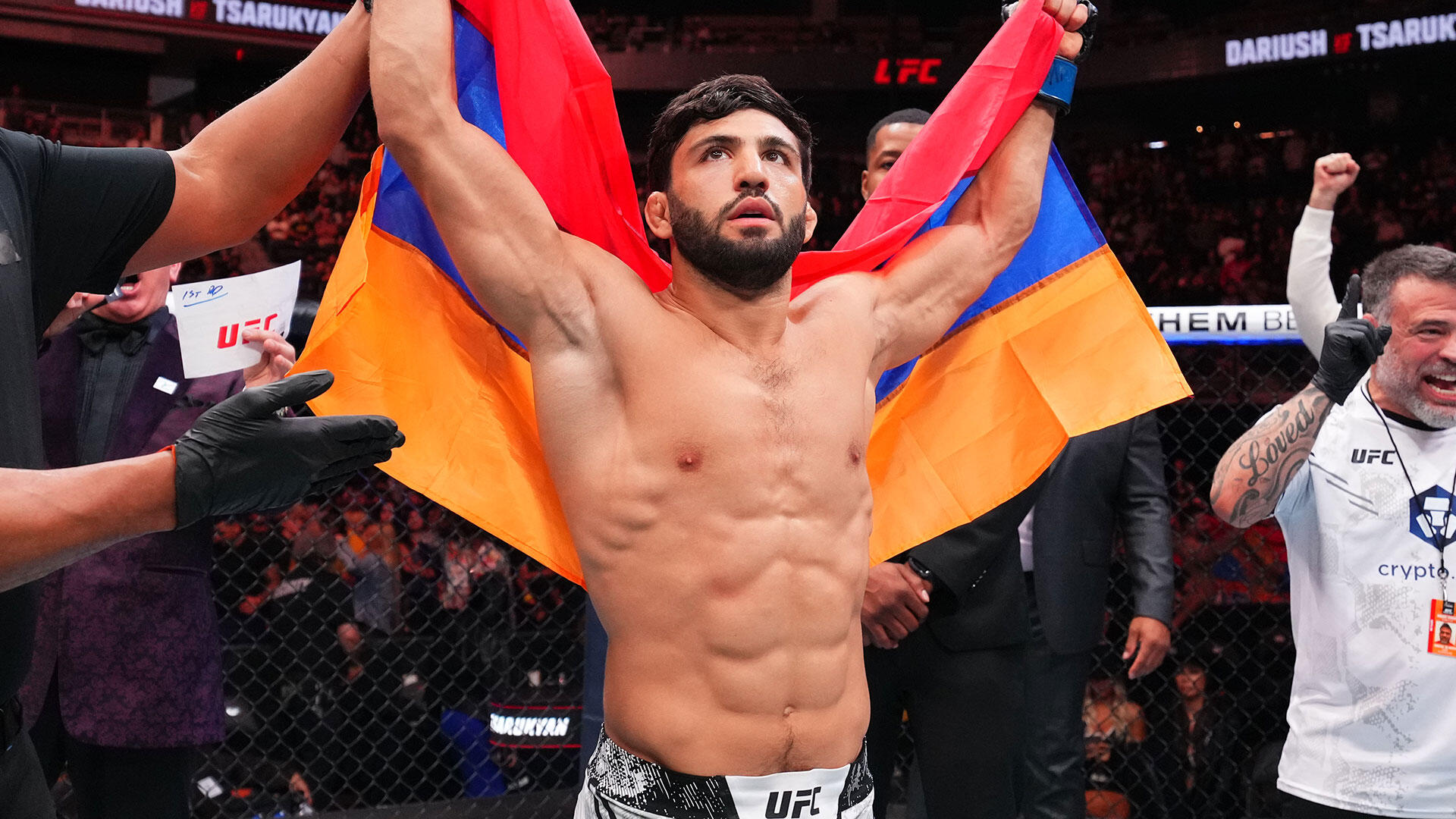 Arman Tsarukyan Octagon Interview | UFC Austin | UFC