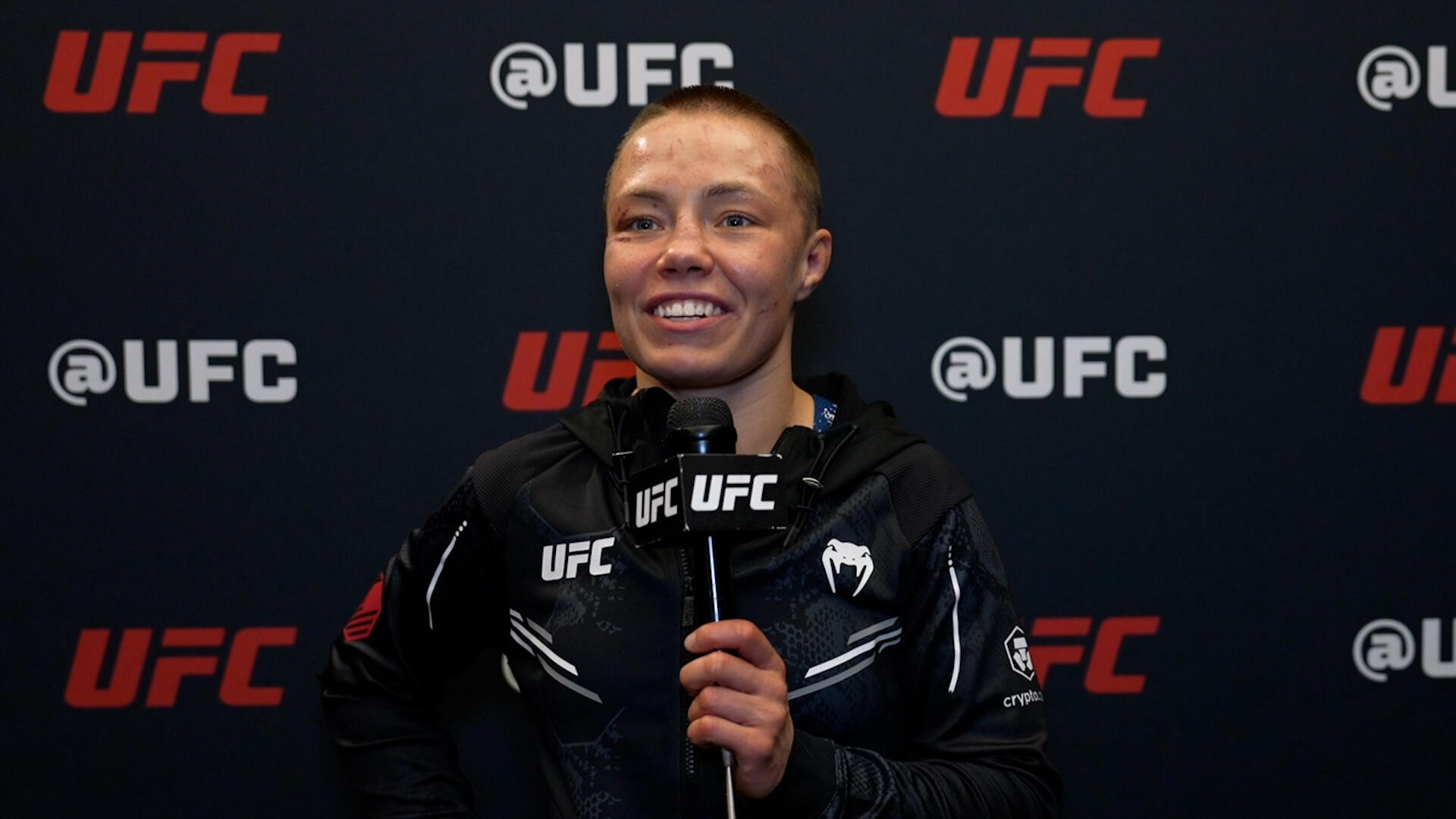 Rose Namajunas PostFight Interview UFC Fight Night Ribas vs