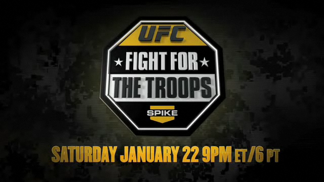 Fight for the Troops makes a difference UFC