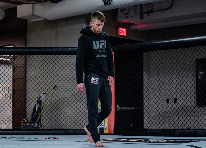Cory Sandhagen trains at the UFC Performance Institute on February 3, 2021. (Photo by Zac Pacleb)