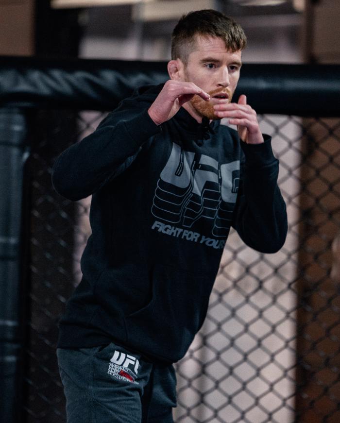 Cory Sandhagen trains at the UFC Performance Institute on February 3, 2021. (Photo by Zac Pacleb)