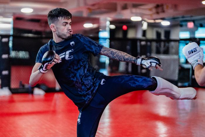 Brandon Royval trains at the UFC Performance Institute in Las Vegas, Nevada, on January 12, 2021. (Photo by Zac Pacleb/Zuffa LLC)