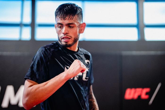 Brandon Royval trains at the UFC Performance Institute in Las Vegas, Nevada, on January 12, 2021. (Photo by Zac Pacleb/Zuffa LLC)