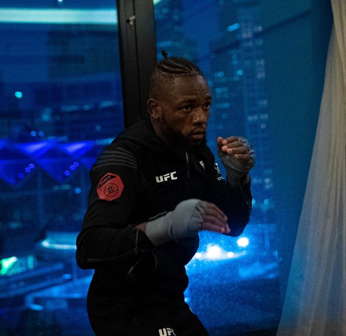 Manel Kape Prepares For UFC 275: Teixeira vs Prochzka. (Photo by Gavin Porter/Zuffa LLC)