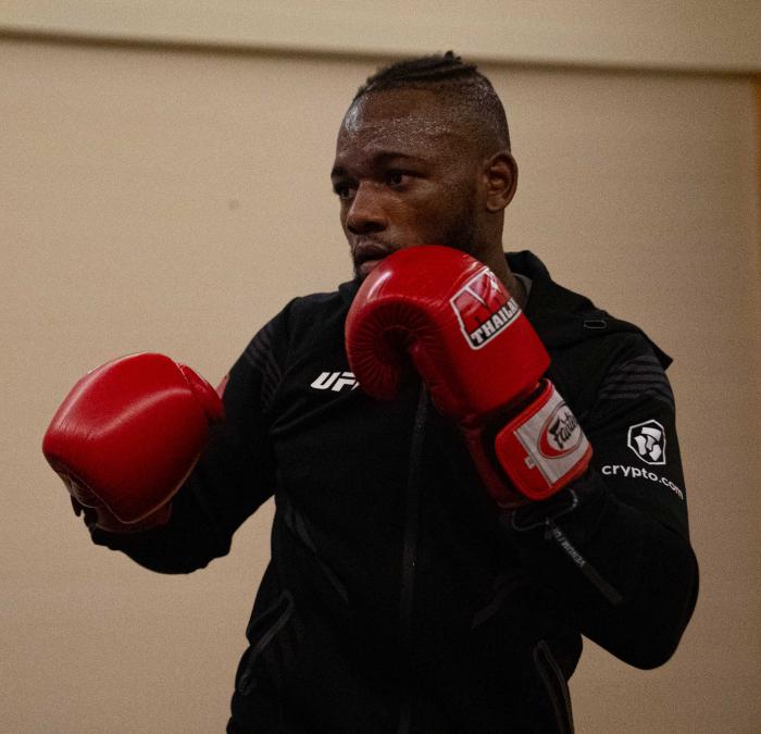 Manel Kape Prepares For UFC 275: Teixeira vs Prochzka. (Photo by Gavin Porter/Zuffa LLC)