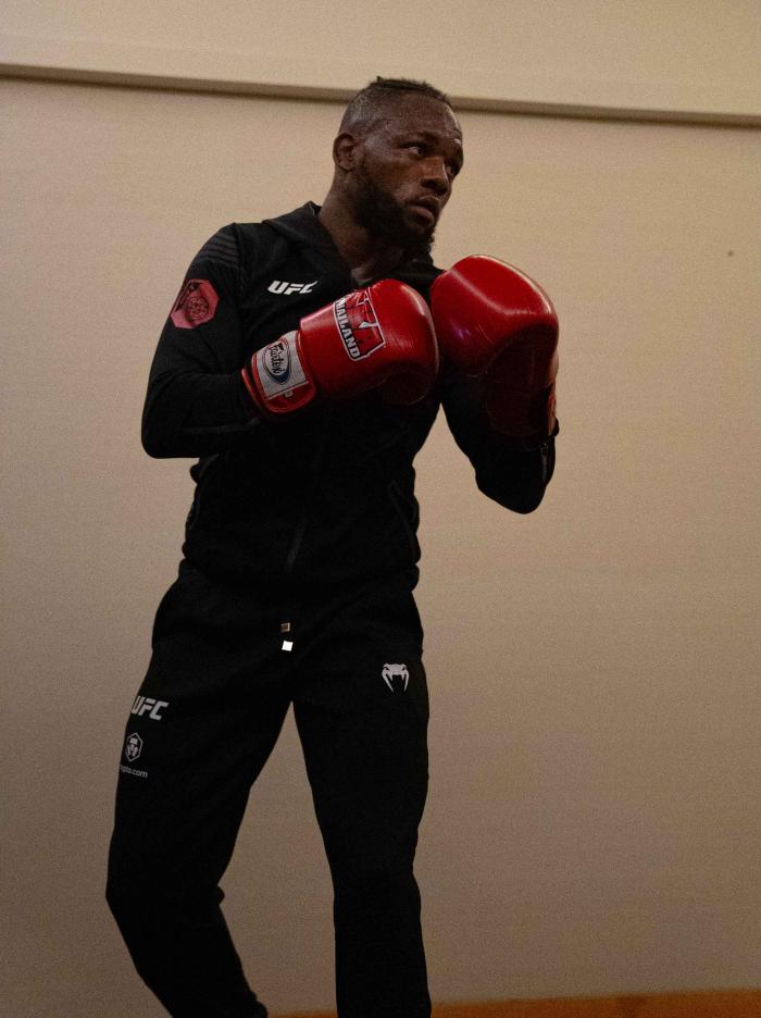 Manel Kape Prepares For UFC 275: Teixeira vs Prochzka. (Photo by Gavin Porter/Zuffa LLC)