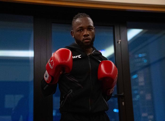 Manel Kape Prepares For UFC 275: Teixeira vs Prochzka. (Photo by Gavin Porter/Zuffa LLC)