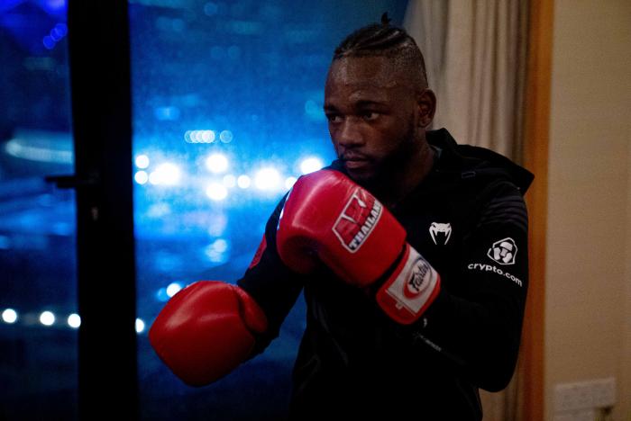 Manel Kape Prepares For UFC 275: Teixeira vs Prochzka. (Photo by Gavin Porter/Zuffa LLC)