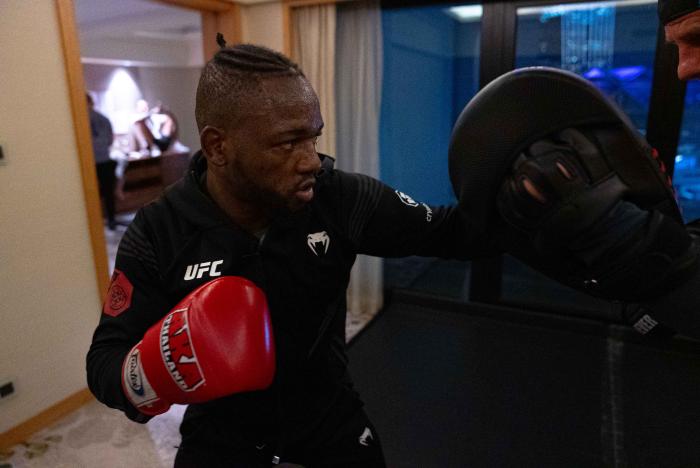 Manel Kape Prepares For UFC 275: Teixeira vs Prochzka. (Photo by Gavin Porter/Zuffa LLC)