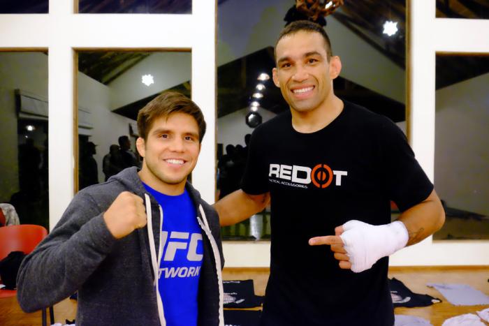 Fabricio Werdum training gym in Mexico for UFC 188