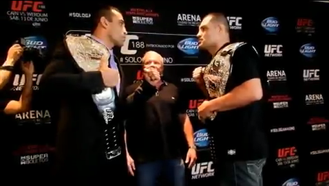 UFC 188 Cain Velasquez vs Fabricio Werdum