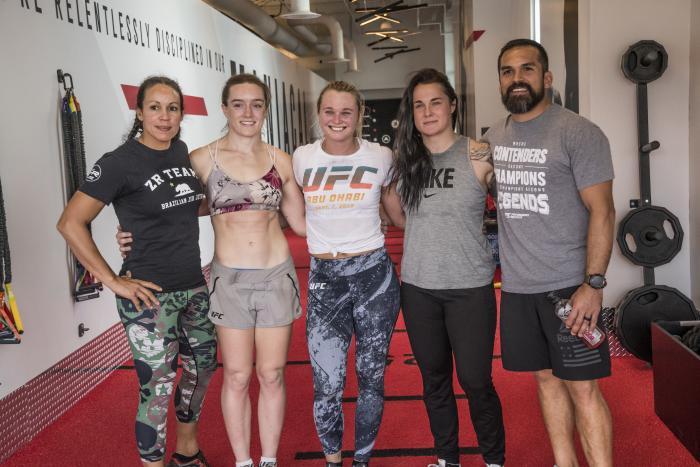 02 - Marion Reneau training at the UFC Performance Institute
