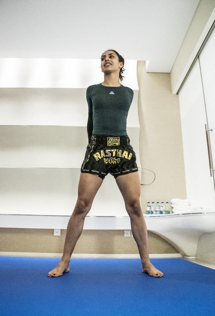 02 Ariane Lipski training - UFC Fight Island 2