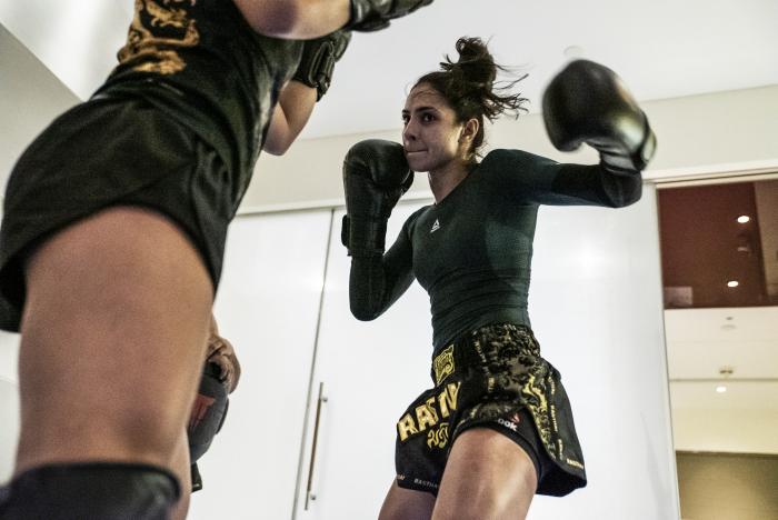 06 Ariane Lipski training - UFC Fight Island 2