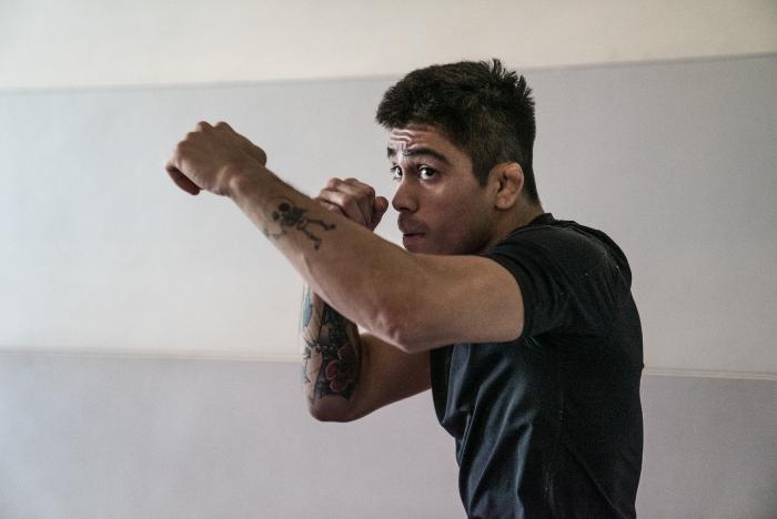 01 - John Castaneda training during UFC Fight Island 3