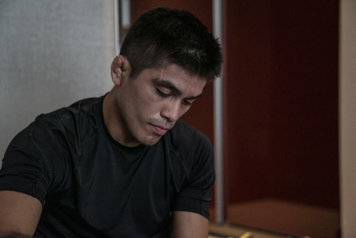 05 - John Castaneda training during UFC Fight Island 3