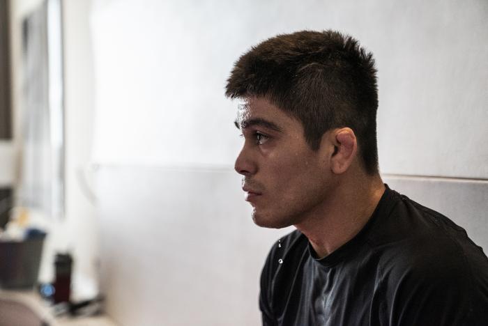 11 - John Castaneda training during UFC Fight Island 3