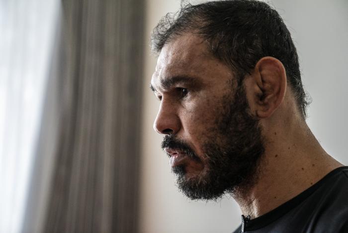 10 - Rogerio Minotouro Nogueira training during the UFC Fight Island 3