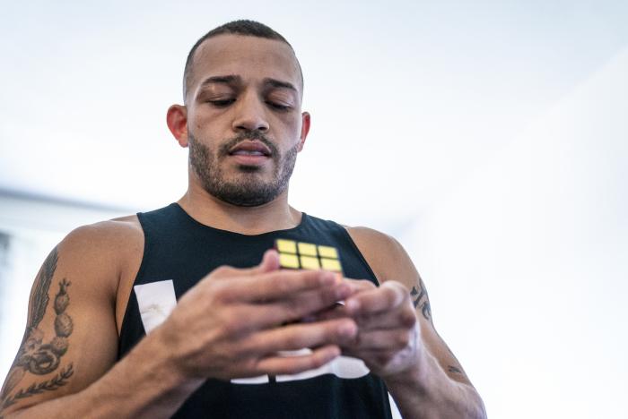 05 - UFC Bantamweight fighter Irwin Rivera training during UFC Vegas 6 fight week